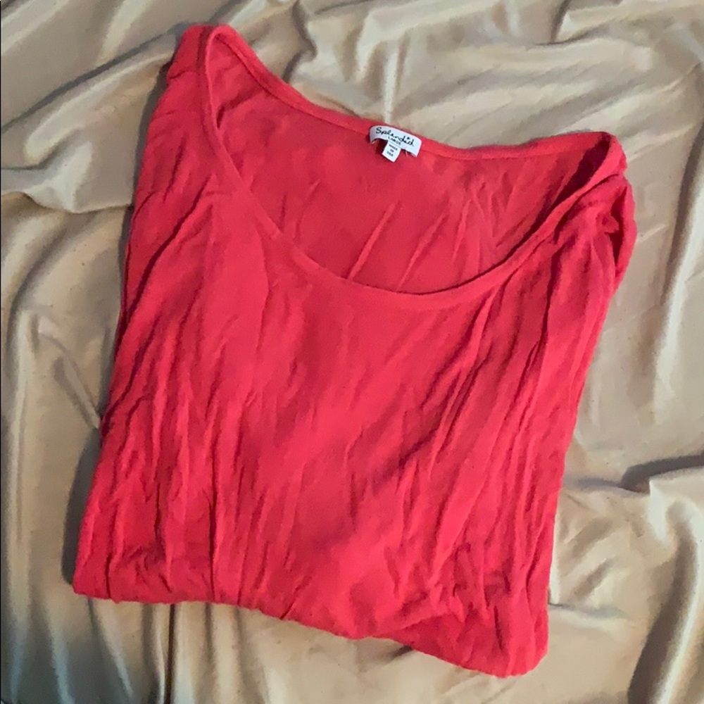 Splendid red long sleeve